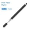 Univerzális 2 az 1-ben Stylus Pen iOS Android Touch Pen Rajz kapacitív ceruza iPadhez Samsung Xiaomi Tablet Okostelefon