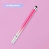 Univerzális 2 az 1-ben Stylus Pen iOS Android Touch Pen Rajz kapacitív ceruza iPadhez Samsung Xiaomi Tablet Okostelefon