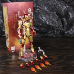 ZD Toys Marvel Iron Man MK46 MK45 MK1 MK2 MK3 MK4 MK5 MK6 MK7 MK33 MK17 7" Movie Action Figure Iron Mark 1 2 3 4 5 6 7 Legends