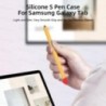 Szilikon tolltartó Samsung S Pen Tab S7 FE S8 Plus S9 Ultra S6 Lite Stylus érintőtollhoz, csúszásmentes tolltartó tok