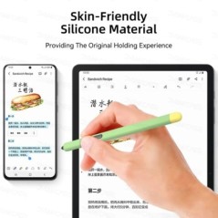 Szilikon tolltartó Samsung S Pen Tab S7 FE S8 Plus S9 Ultra S6 Lite Stylus érintőtollhoz, csúszásmentes tolltartó tok