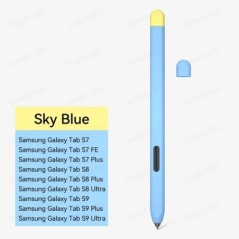 Szilikon tolltartó Samsung S Pen Tab S7 FE S8 Plus S9 Ultra S6 Lite Stylus érintőtollhoz, csúszásmentes tolltartó tok