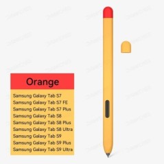 Szilikon tolltartó Samsung S Pen Tab S7 FE S8 Plus S9 Ultra S6 Lite Stylus érintőtollhoz, csúszásmentes tolltartó tok