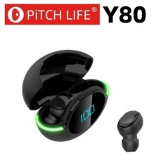 Y80, Auscultadores Sem Fio, TWS Fones De Ouvido Bluetooth, Touch Control, Sport Headset, Fones De Ouvido Estéreo Para Telefone