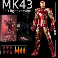 ZD Eredeti Iron Man MK45 RUHÁZÓ GANTRYVAL MK3 MK6 MK85 MK42 Hadigép Vasárus Gyűjtsd össze a Marvel legendáit, akciófigurát