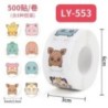 500 DB Anime Aranyos Pokemon matricák Kawaii Pikachu Charizard Kerek pecsét Matricák Tekercsek Matricák Graffiti Csomagmatricák 