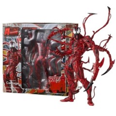 Csodálatos YAMAGUCHI Carnage Venom Spider Man Marvel legendák Akciófigura Mozgatható Csere Arc Szobor Modell gyerekeknek játék a