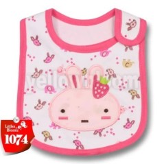 [Littles&Bloomz] Baby Girl Boy Feeding Bibs Waterproof Apron Cartoon Towel Kids Toddler Dinner baberos Bandanas Burp Cloths