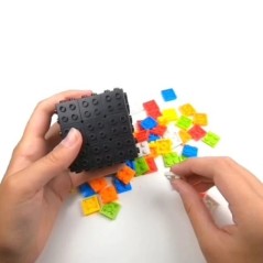 Építőkockák kocka 3x3x3 puzzle kocka levehető professzionális varázskocka 3x3 kocka kocka Oktatási játékok Ajándékok Diy Cubo Ma