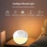 Baby White Noise Machine Kids Sleep Sound Player Night Light Timer Noise Player USB újratölthető időzített kikapcsolás alvó gép