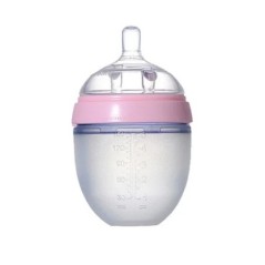 Cumisüveg szilikon fogantyúval Cumisüveg fotózási kellékek 0-36 hónapos korig 150ml 240ml Baby Fiúk és Lányok