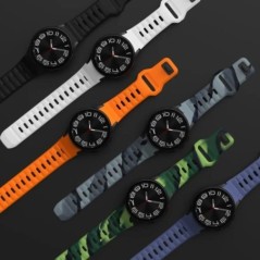 Szilikon szíj Samsung Galaxy Watch 6 4 Classic 5 pro 44mm 40mm 47mm 43mm 42mm 46mm 45mm karkötő Galaxy Watch6 óra4 szíjhoz