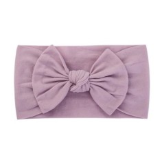 Candy Colors Baba Bowknot Hajpánt Széles Fejpánt Gyerekek Lányok Boutique Elasztic Protect Turbán Fejfedők Gyerek Haj Kiegészítő