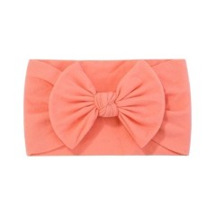 Candy Colors Baba Bowknot Hajpánt Széles Fejpánt Gyerekek Lányok Boutique Elasztic Protect Turbán Fejfedők Gyerek Haj Kiegészítő