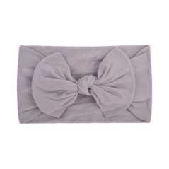 Candy Colors Baba Bowknot Hajpánt Széles Fejpánt Gyerekek Lányok Boutique Elasztic Protect Turbán Fejfedők Gyerek Haj Kiegészítő