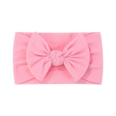 Candy Colors Baba Bowknot Hajpánt Széles Fejpánt Gyerekek Lányok Boutique Elasztic Protect Turbán Fejfedők Gyerek Haj Kiegészítő