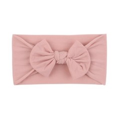 Candy Colors Baba Bowknot Hajpánt Széles Fejpánt Gyerekek Lányok Boutique Elasztic Protect Turbán Fejfedők Gyerek Haj Kiegészítő