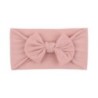 Candy Colors Baba Bowknot Hajpánt Széles Fejpánt Gyerekek Lányok Boutique Elasztic Protect Turbán Fejfedők Gyerek Haj Kiegészítő