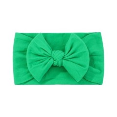 Candy Colors Baba Bowknot Hajpánt Széles Fejpánt Gyerekek Lányok Boutique Elasztic Protect Turbán Fejfedők Gyerek Haj Kiegészítő