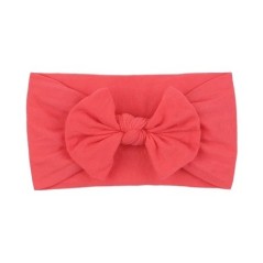 Candy Colors Baba Bowknot Hajpánt Széles Fejpánt Gyerekek Lányok Boutique Elasztic Protect Turbán Fejfedők Gyerek Haj Kiegészítő