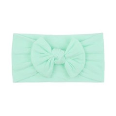 Candy Colors Baba Bowknot Hajpánt Széles Fejpánt Gyerekek Lányok Boutique Elasztic Protect Turbán Fejfedők Gyerek Haj Kiegészítő