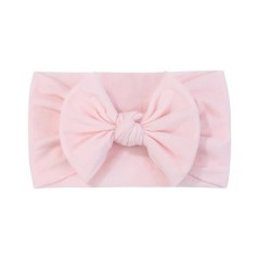 Candy Colors Baba Bowknot Hajpánt Széles Fejpánt Gyerekek Lányok Boutique Elasztic Protect Turbán Fejfedők Gyerek Haj Kiegészítő