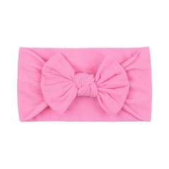 Candy Colors Baba Bowknot Hajpánt Széles Fejpánt Gyerekek Lányok Boutique Elasztic Protect Turbán Fejfedők Gyerek Haj Kiegészítő