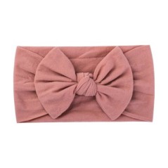 Candy Colors Baba Bowknot Hajpánt Széles Fejpánt Gyerekek Lányok Boutique Elasztic Protect Turbán Fejfedők Gyerek Haj Kiegészítő