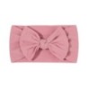 Candy Colors Baba Bowknot Hajpánt Széles Fejpánt Gyerekek Lányok Boutique Elasztic Protect Turbán Fejfedők Gyerek Haj Kiegészítő