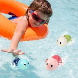 Baba fürdőjátékok Fürdés aranyos úszó teknős bálna medence strand klasszikus láncos óramű vízi játék gyerekeknek vízi játék játé