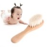 Baby Care H fa nyelű kecske H kefe Baby Hbrush újszülött fésű fejmasszírozóhoz Babazuhanyhoz Pure Natur