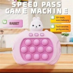 Pop Light Fidget Game Quick Push Bubble Game Handle Games Fiúk és lányok Stresszoldó játékok LED-es játékgéppel Stresszoldó játé