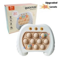 Quick Push Game Elektronikus Pop Light Fidget játékok gyerekeknek Felnőtt stresszoldó Érzékszervi játékok Fiúknak és lányoknak S