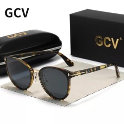 2021 GCV Polarized Lady Napszemüveg Macskaszem Divat Napszemüveg Luxus Női Márka Ultralight Frame Tourism Party Leisu