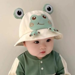 Baby Bucket Hat 2023 Új gyerekeknek tavaszi szabadtéri fiúknak lányoknak napfénysapka nyári aranyos korbács tipegő gyerek halász