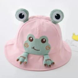 Baby Bucket Hat 2023 Új gyerekeknek tavaszi szabadtéri fiúknak lányoknak napfénysapka nyári aranyos korbács tipegő gyerek halász