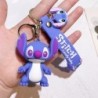 Anime Disney Keychain Cartoon Mickey Mouse Minnie Lilo & Stitch Cute Doll Keyring Ornament Key Chain Car Pendant Kids Gift