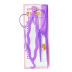 Magic Hair Styling Tools Set Barkácsolás Hajfonás Fonó Kiegészítők Hajtű Twist Bun Barrettes Hajkapcsok Női Fodrászat