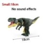 Dinoszaurusz Zazaza Gyermek kézi prés automata lengő harapás szimulációs modell Tyrannosaurus Rex dinoszaurusz játékok gyerekekn