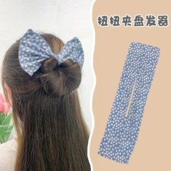 Hair Clip Magic Női Hajformázó Twist Francia Stílusos fánkkonty készítő Kiegészítők Női kontyok Hajfonó Для Волос