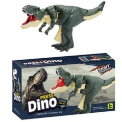 Dekompressziós dinoszaurusz játék gyerekeknek Kreatív, kézi működtetésű teleszkópos rugós hinta Dinosaur Fidget játékok Karácson