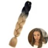 24" Synthetic Yaki Braids Hair kanekalon Ombre Braiding Hair Jumbo Braid Hair Extension For Women Hundreds of colors DIY Hair