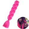 24" Synthetic Yaki Braids Hair kanekalon Ombre Braiding Hair Jumbo Braid Hair Extension For Women Hundreds of colors DIY Hair