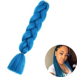 24" Synthetic Yaki Braids Hair kanekalon Ombre Braiding Hair Jumbo Braid Hair Extension For Women Hundreds of colors DIY Hair