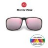 VIVIBEE Polarizált Flip Up Clip napszemüveg vezetéshez Sötét UV400 Photochromic Anti Glare Lens MyopiaSun Glasses autós vezető