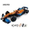 Műszaki 42141 Formula 1 Replica Race távirányítós autómodell építőelemek F1 motorsport készlet születésnapi ajándékötlet felnőtt