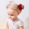 5/15db/tétel Baby Girls plüss rugalmas hajpántok Kis gumiszalag gyerekeknek Édességek Szőrös Scrunchie Hajkötők Hajkiegészítők