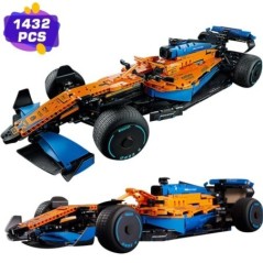 Műszaki klasszikus Formula F1 Racing távirányítós autós moc téglák építőkockák modellkészlet barkácsjátékok fiúknak gyerekeknek 