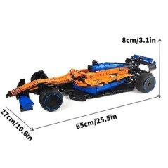 Műszaki klasszikus Formula F1 Racing távirányítós autós moc téglák építőkockák modellkészlet barkácsjátékok fiúknak gyerekeknek 