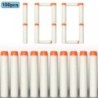 7,2 cm 100 db Nerf Soft Bullets Darts Round Head utántöltő Szivacs Darts Gyerekek Játékfegyver Golyók NERF N-Strike Blasterekhez